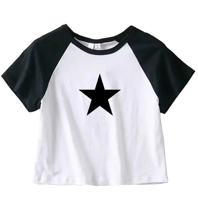 Star Y2K Crop Top