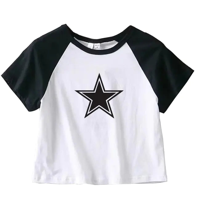Star Y2K Crop Top