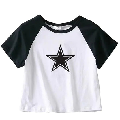 Star Y2K Crop Top