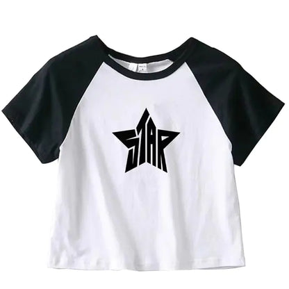 Star Y2K Crop Top