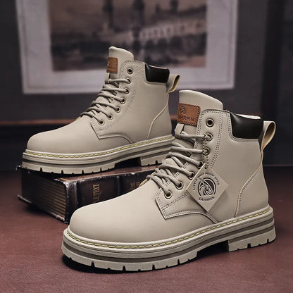 High Top Work Boots