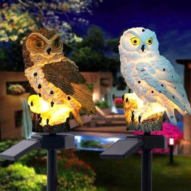 Solar Owl Statue Lights Solus™