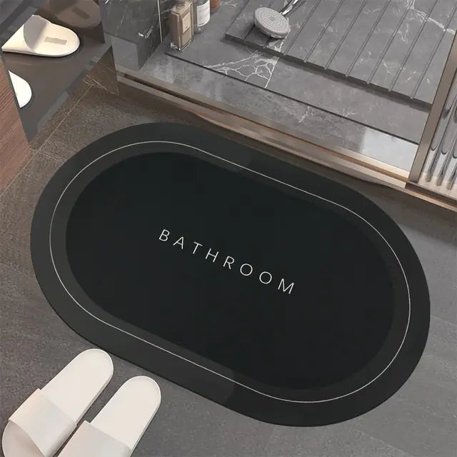 Quick Drying Bathroom Carpet Non-Slip Floor Mat