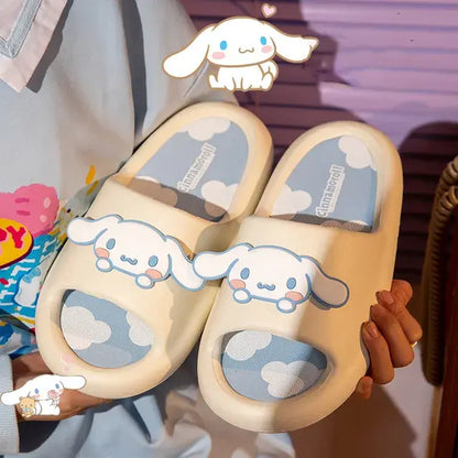 Hello Kitty Fuzzy Slippers