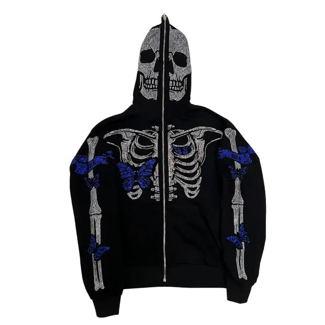 Rare Skeleton Oversized Jacket