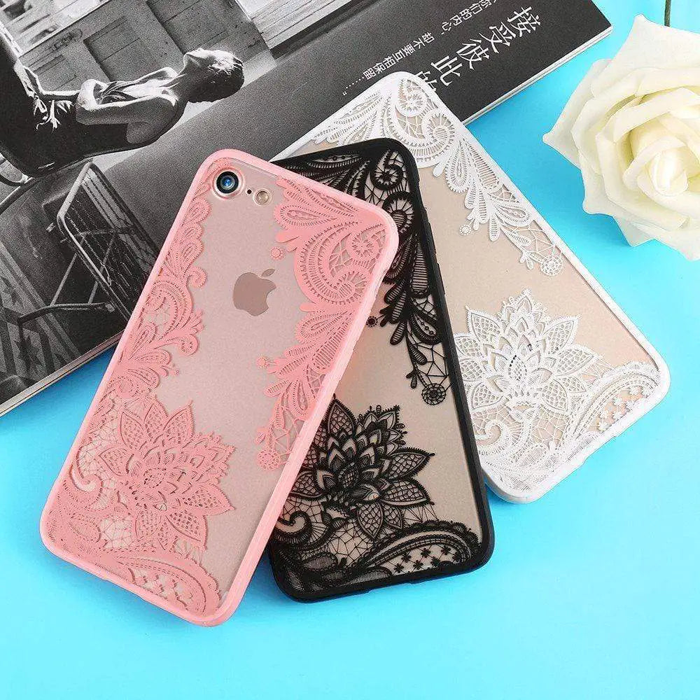 Luxury Lace Flower Phone Case Solus™