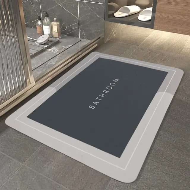 Quick Drying Bathroom Carpet Non-Slip Floor Mat