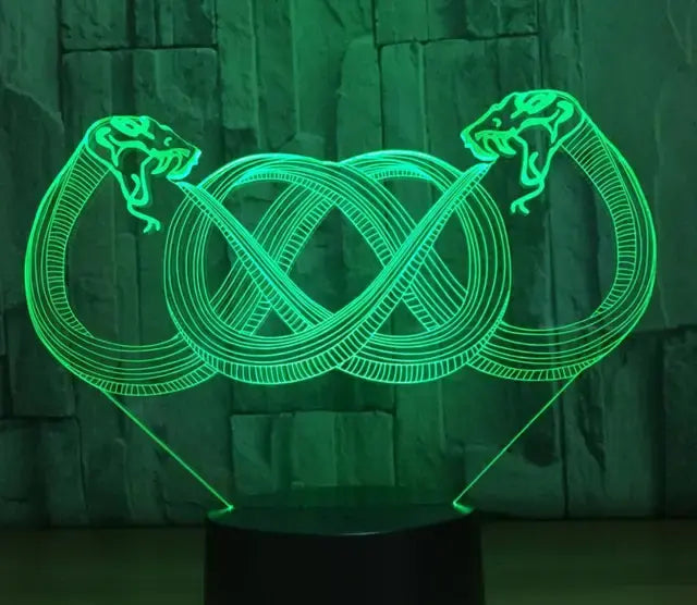 Snake LED Light Lamp net star