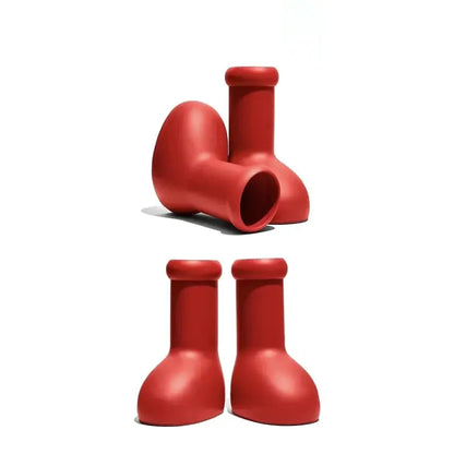 Fashion Big Red Boots
