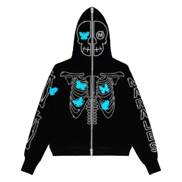 Rare Skeleton Oversized Jacket