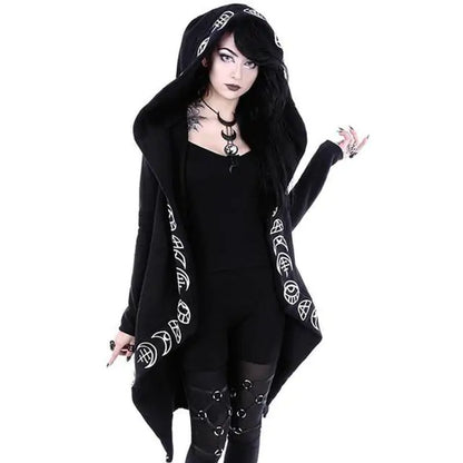 Gothic Long  Hoodie