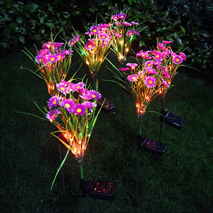 Solar Garden Lights LED Flower Outdoor Decor