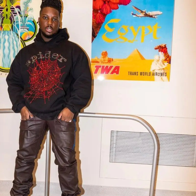 Spider Rhinestone Hoodie