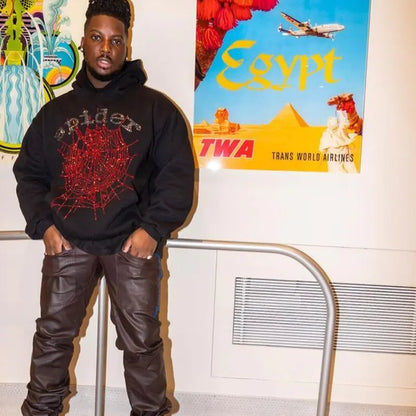 Spider Rhinestone Hoodie