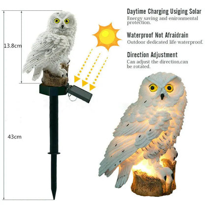 Solar Owl Statue Lights Solus™