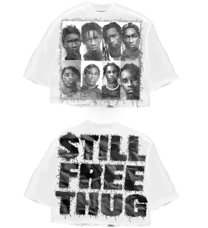 Hip Hop Y2K Distressed Streetwear T-Shirts