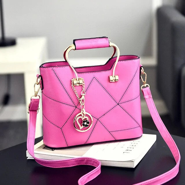 Luxury Geometric Design Women's Handbag