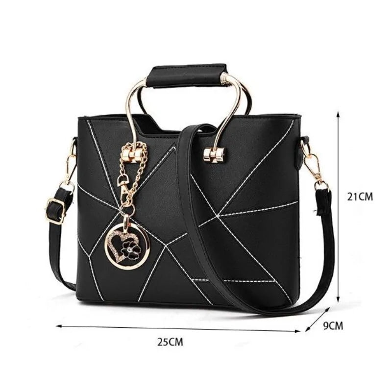Luxury Geometric Design Women's Handbag