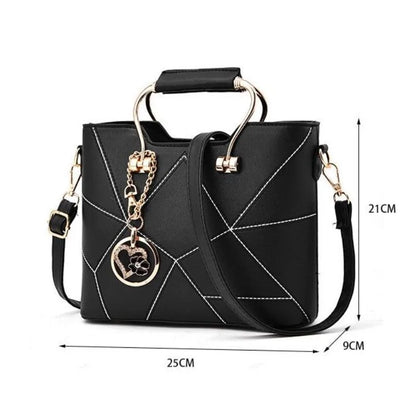 Luxury Geometric Design Women's Handbag