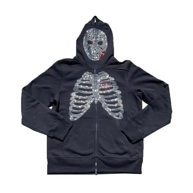 Rare Skeleton Oversized Jacket