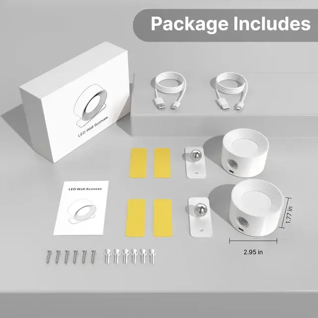 LED Wall Sconces Light 360° netstar®