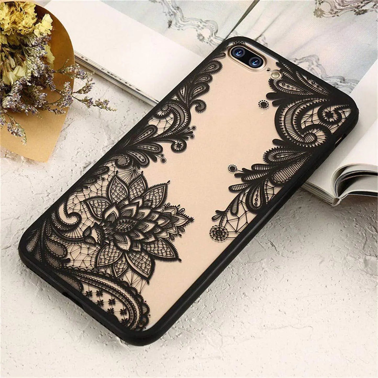 Luxury Lace Flower Phone Case Solus™