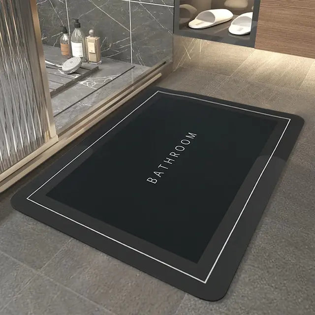 Quick Drying Bathroom Carpet Non-Slip Floor Mat