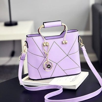 Luxury Geometric Design Women's Handbag