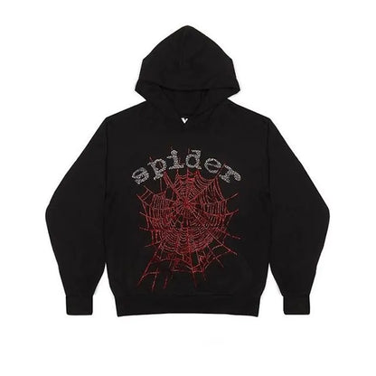 Spider Rhinestone Hoodie
