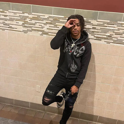 Rare Skeleton Oversized Jacket