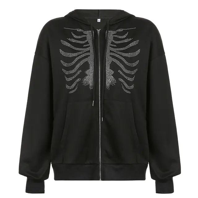 Rare Skeleton Oversized Jacket