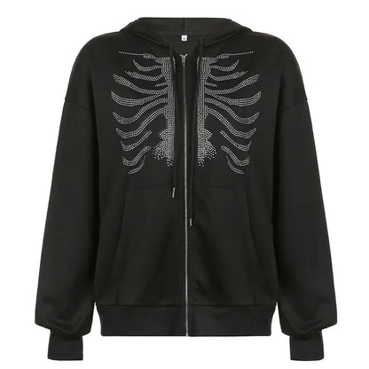 Rare Skeleton Oversized Jacket