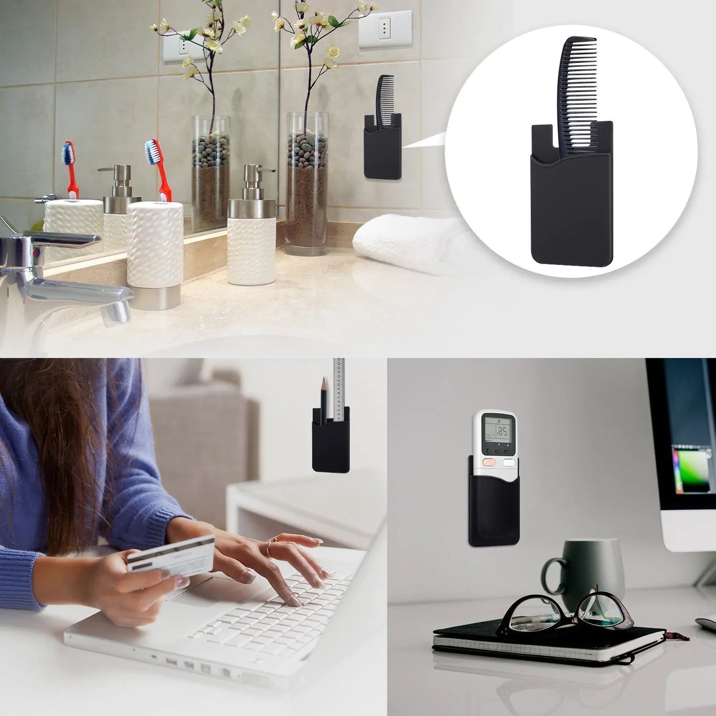 Silicone Phone Wallet Credit Card Holder