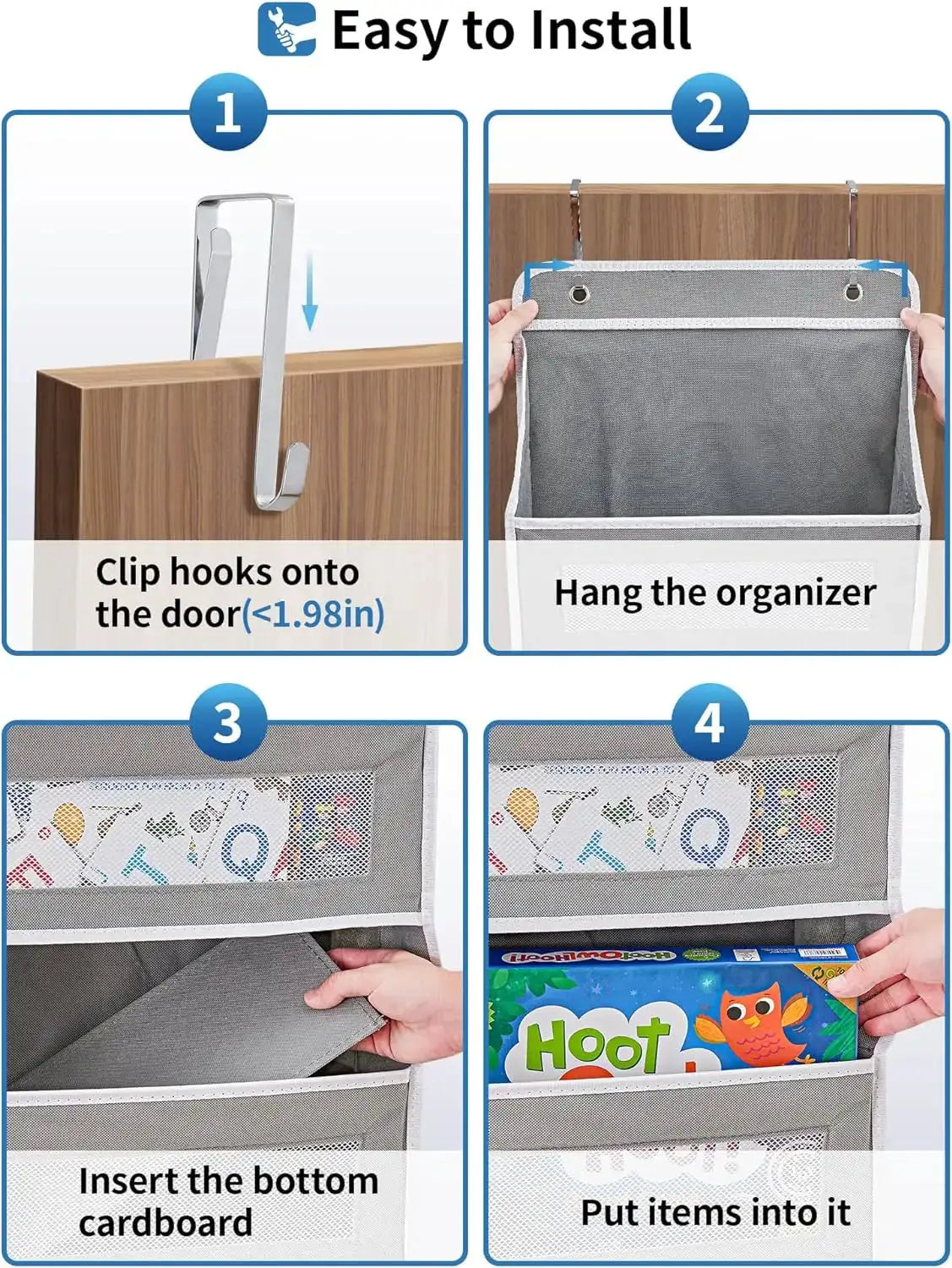 SpaceWise Deluxe Door Organizer netstar®