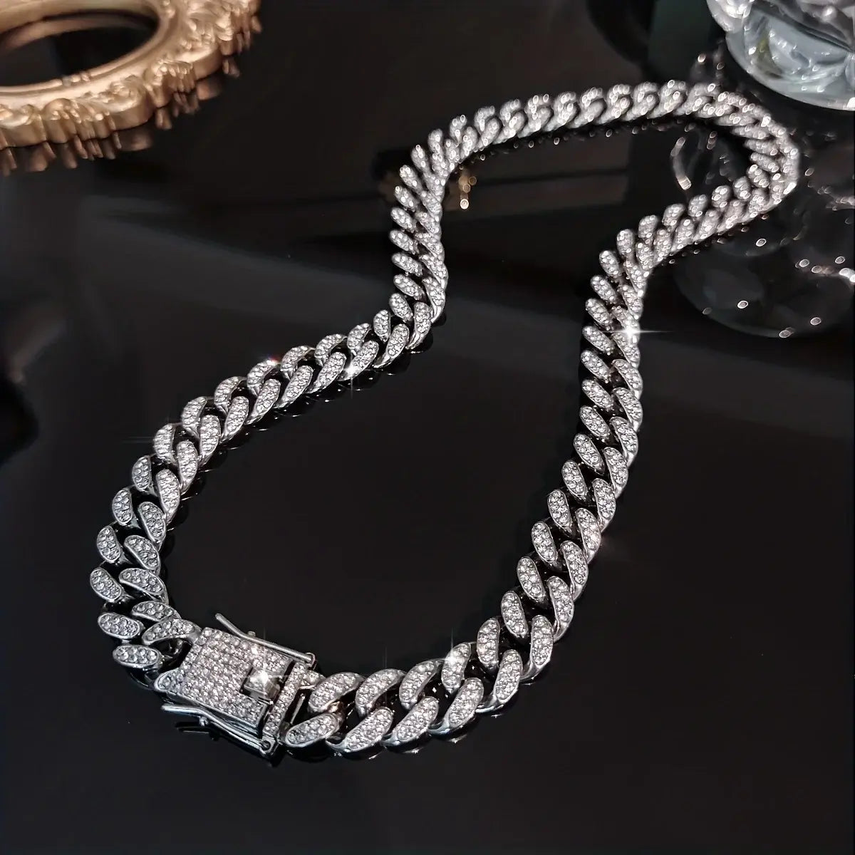 Fashionable Cuban High Quality Hip Hop  Necklace Bracelet netstar®