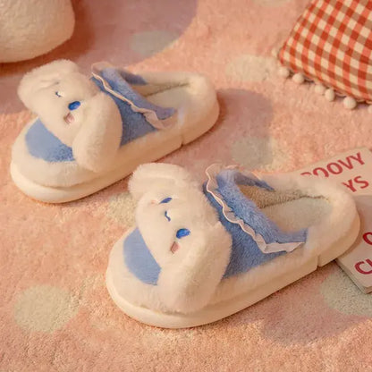 Hello Kitty Fuzzy Slippers