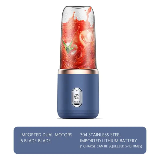 Portable 6 Blades Juicer Blender Supplier