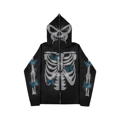 Rare Skeleton Oversized Jacket
