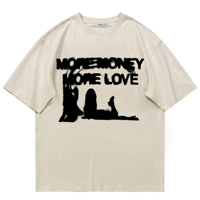 Men Oversized MMoney MLove T-Shirt netstar®