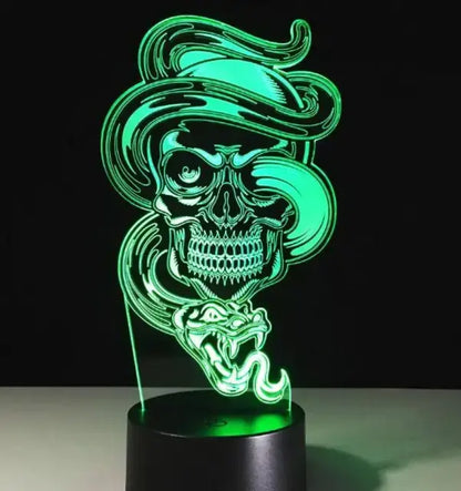 Snake LED Light Lamp net star