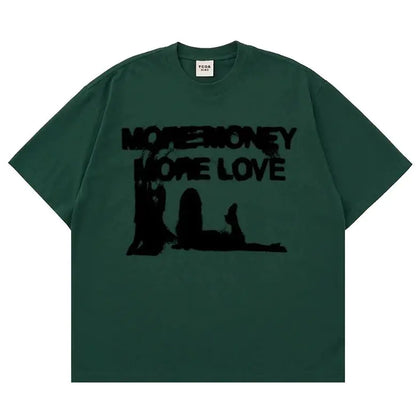 Men Oversized MMoney MLove T-Shirt netstar®