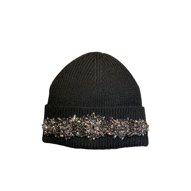 Stylish Rhinestone Beanie