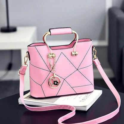 Luxury Geometric Design Women's Handbag