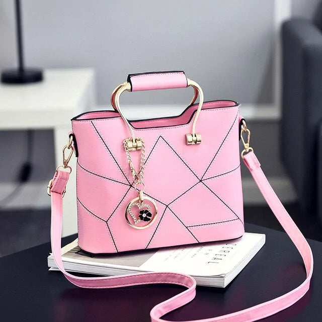 Luxury Geometric Design Women's Handbag