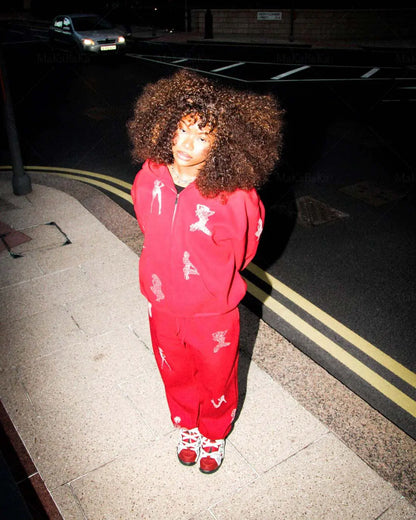 Rhinestone Y2K Zip-Up