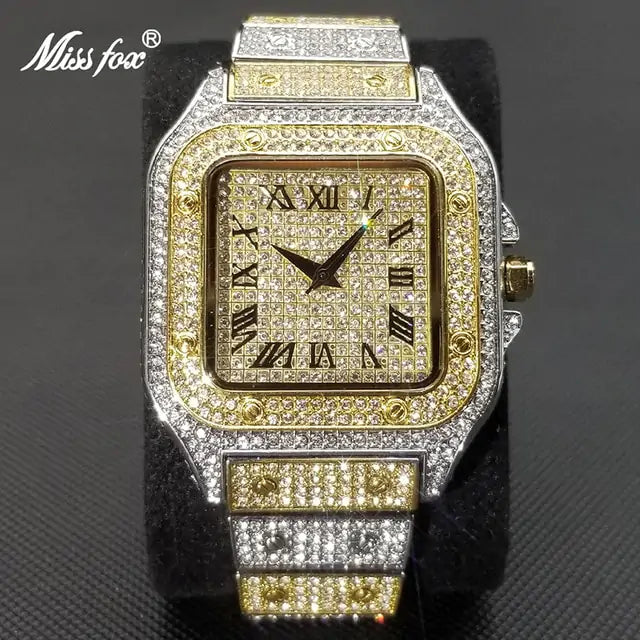 Iced Out 18K MissFox® Watch netstar®