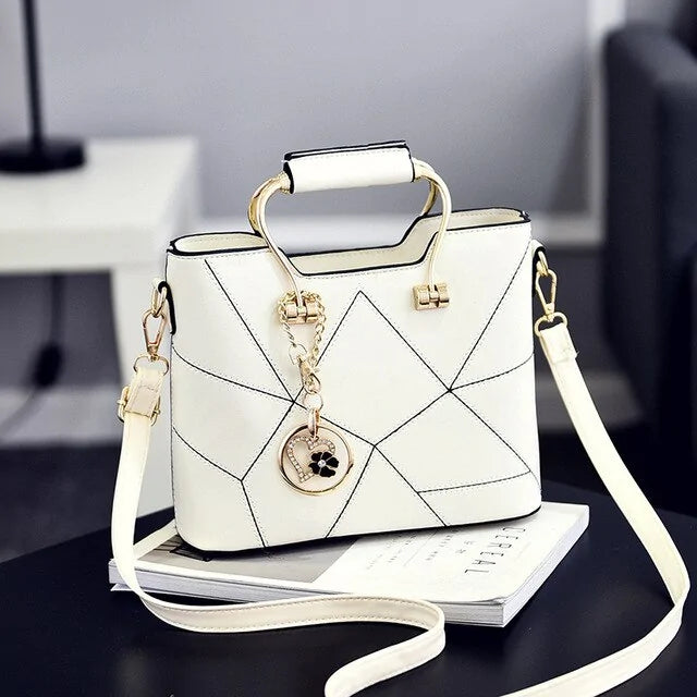 Luxury Geometric Design Women's Handbag
