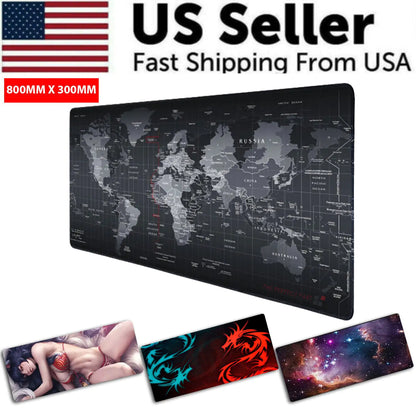 Extended Gaming Mouse Pad 800MM X 300MM 31x12