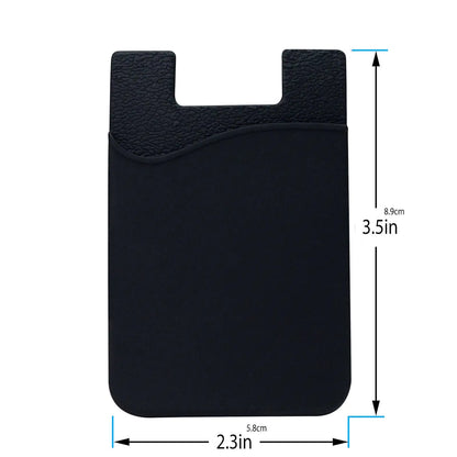 Silicone Phone Wallet Credit Card Holder