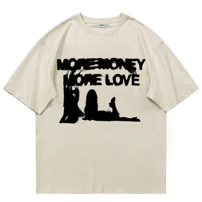 Men Oversized MMoney MLove T-Shirt netstar®